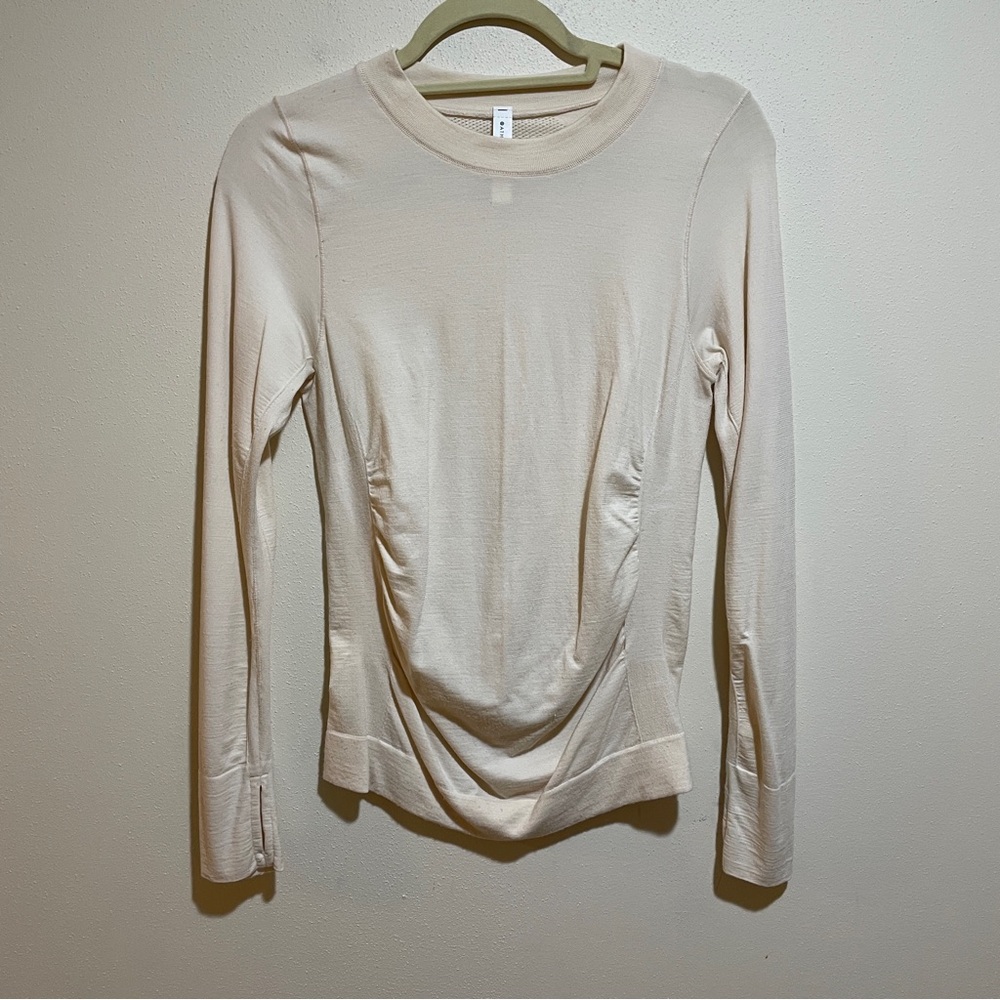 Athleta ForestHill Ascent Seamless Top Long Sleeve Size Medium